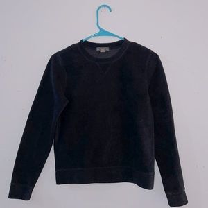 Ladies BANANA REPUBLIC Black Polyester Fleece | Size XS